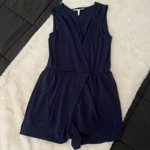 BCBG navy romper